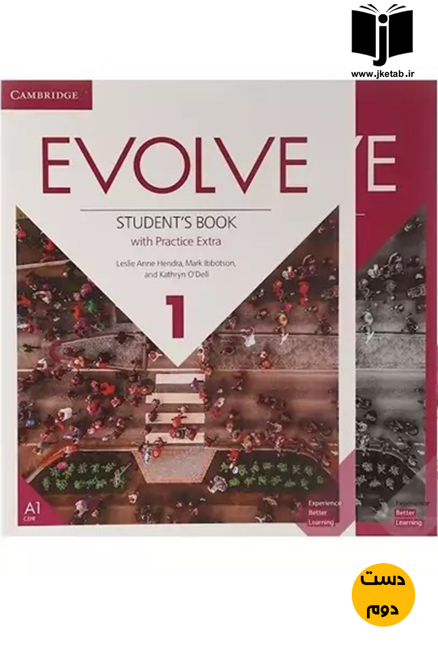 کتاب زبان EVOLVE 1 & Workbook ( دست دوم )