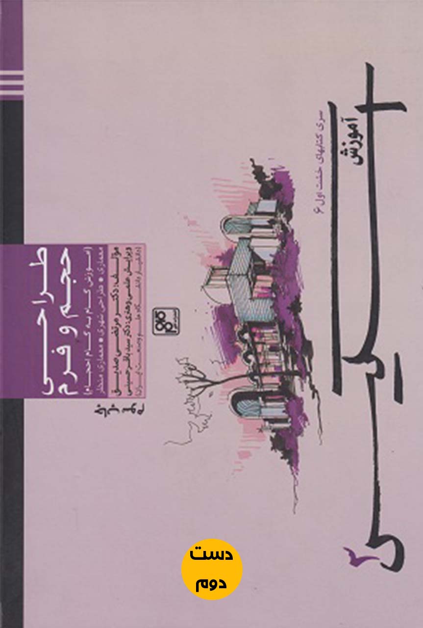 کتاب آموزش اسکیس 3 طراحی حجم و فرم  نویسنده مرتضی صدیق  ( دست دوم)