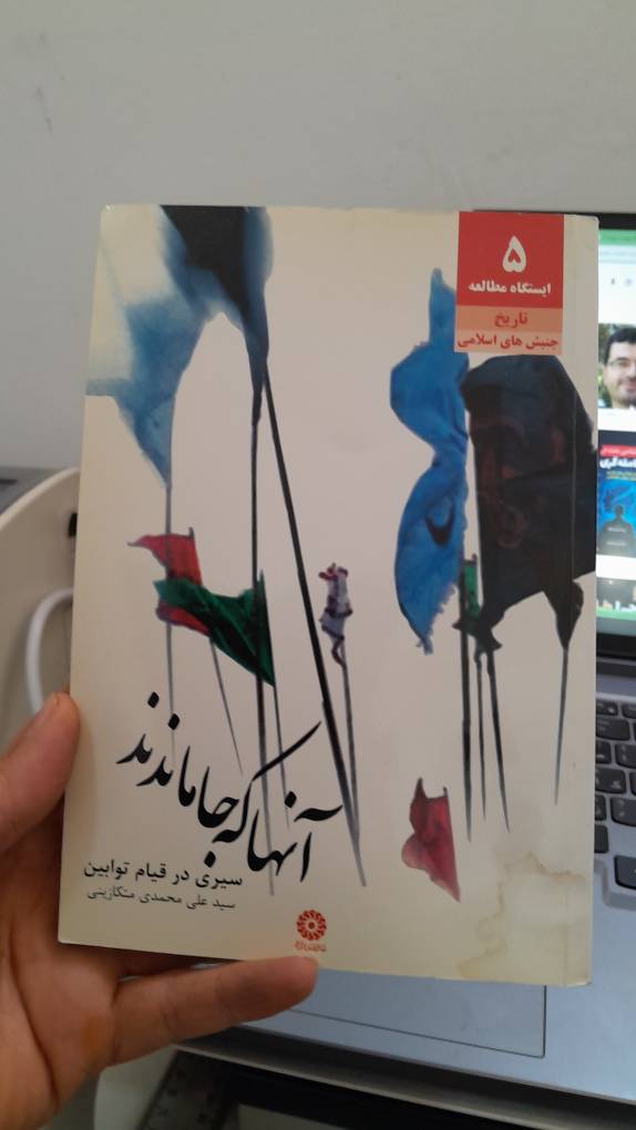 کتاب آنها که جا ماندند نویسنده سید علی محمدی متکازینی  (دست دوم)